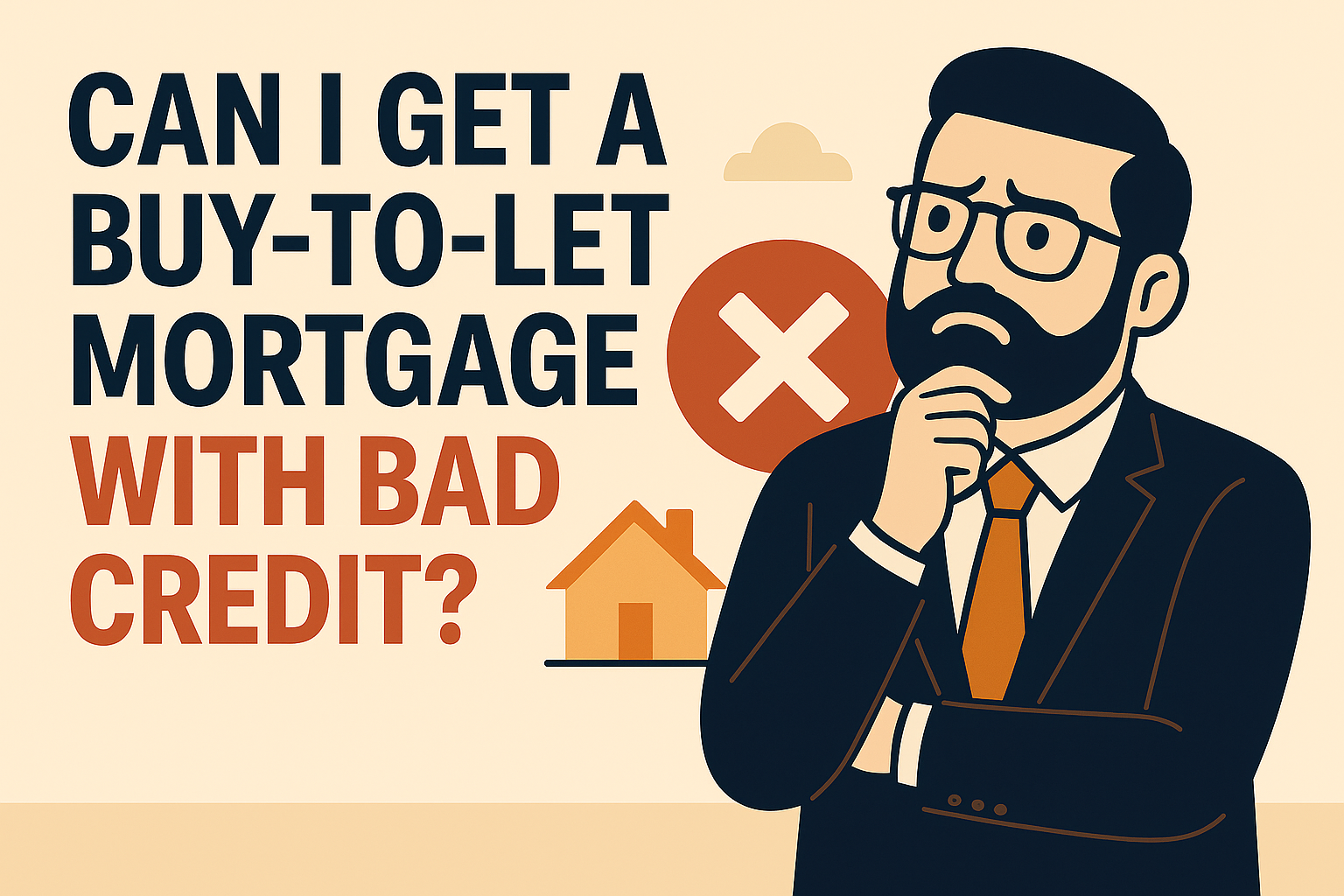 Can I Get A Buy To Let Mortgage With Bad Credit?